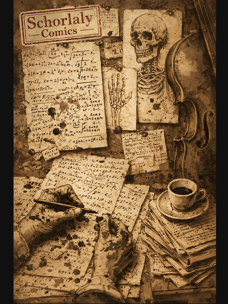 The Ink-Stained Polymath - Dark Academia Aesthetic by bapupa