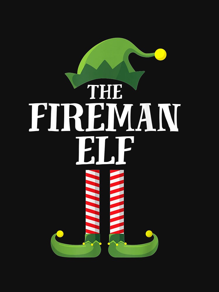 Fireman-Elf-Matching-Family-Group-Christmas-Party-Pajama- by vvhdvoj49