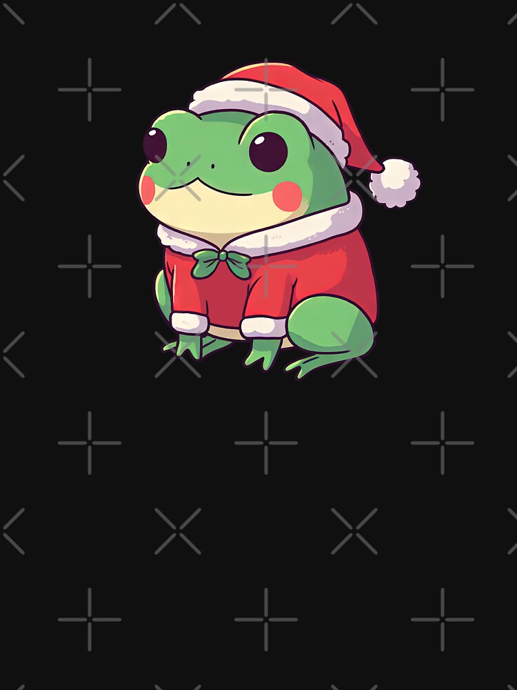 Cute Christmas Frog Santa by KAI-Studio