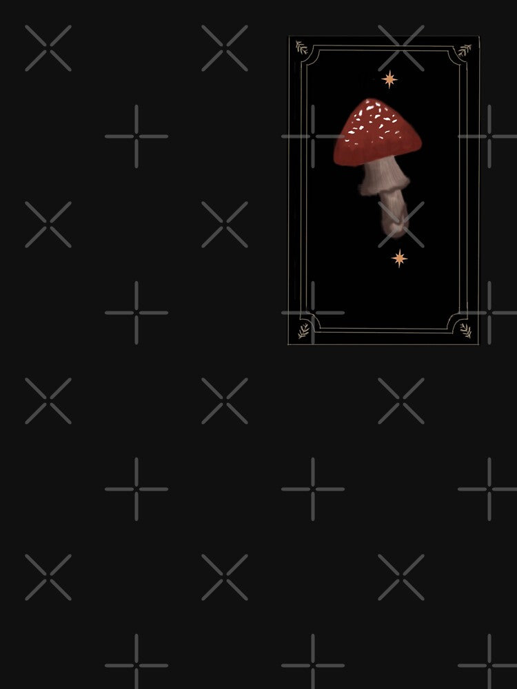 Red Mushroom Design:Dark Academia by hannahm413