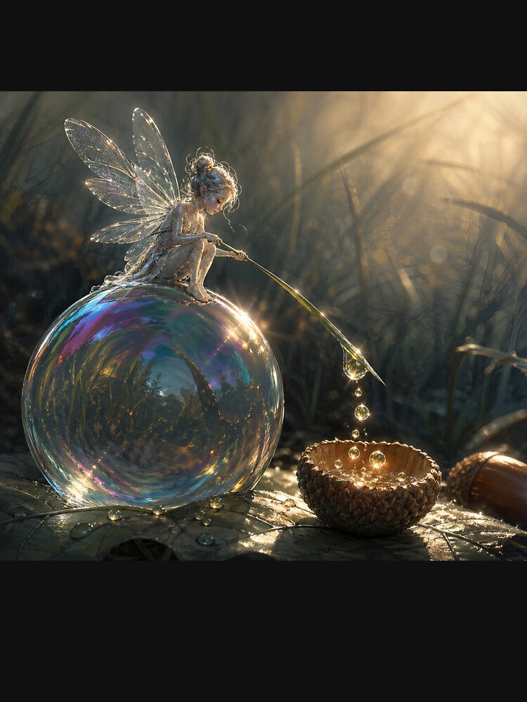 Fairycore Aesthetic: Dewdrop Weaver by bapupa