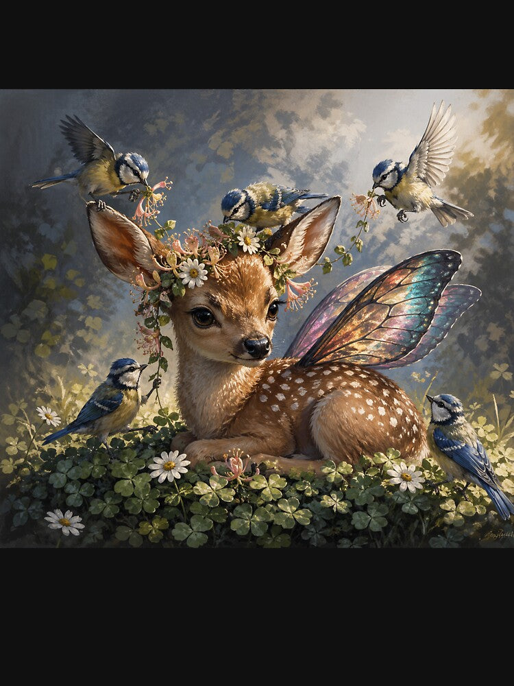 Fairycore Aesthetic: Fawn’s Floral Crown by bapupa