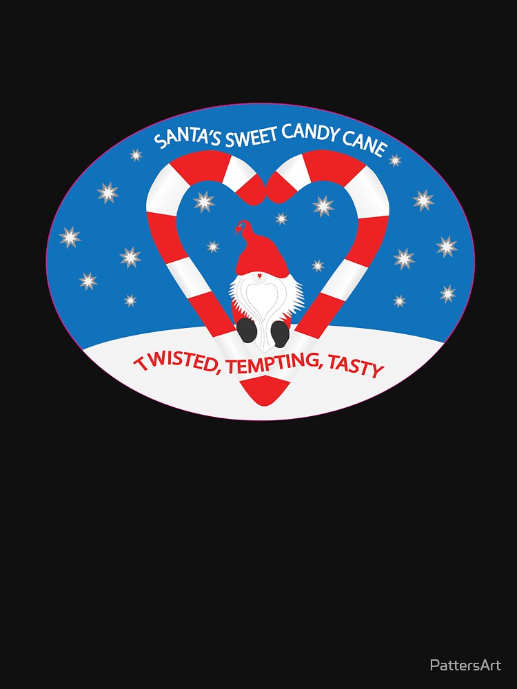 Santa's Sweet Candy Cane: Twisted, Tempting, Tasty by PattersArt
