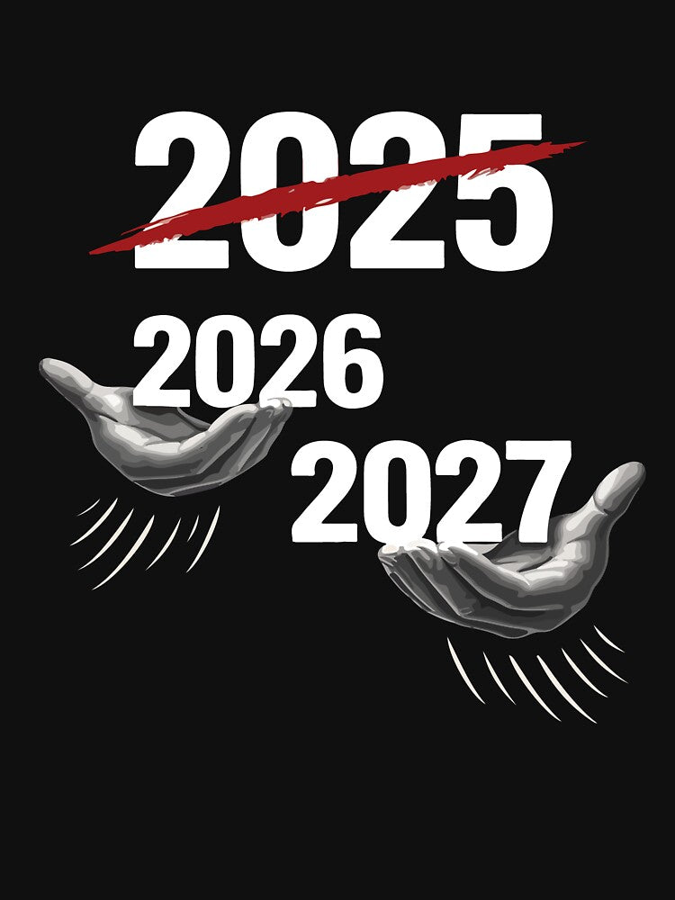 67 New Year 2026 2027 Funny Six Seven Number Meme by kiralynstration