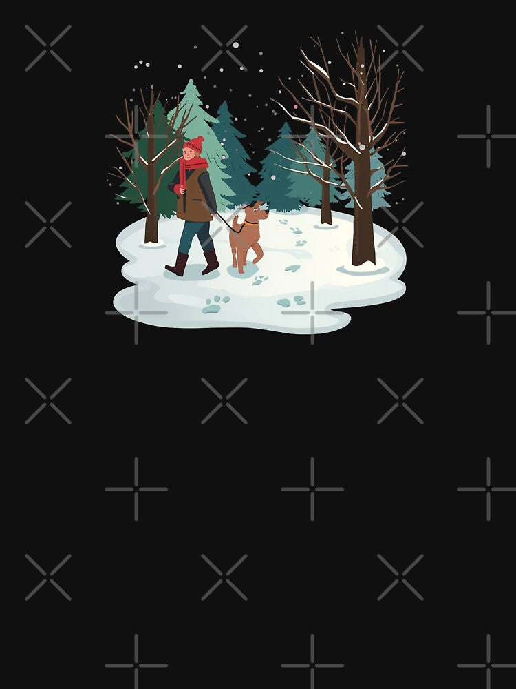 Winter Dog Walk by Aetheriswork
