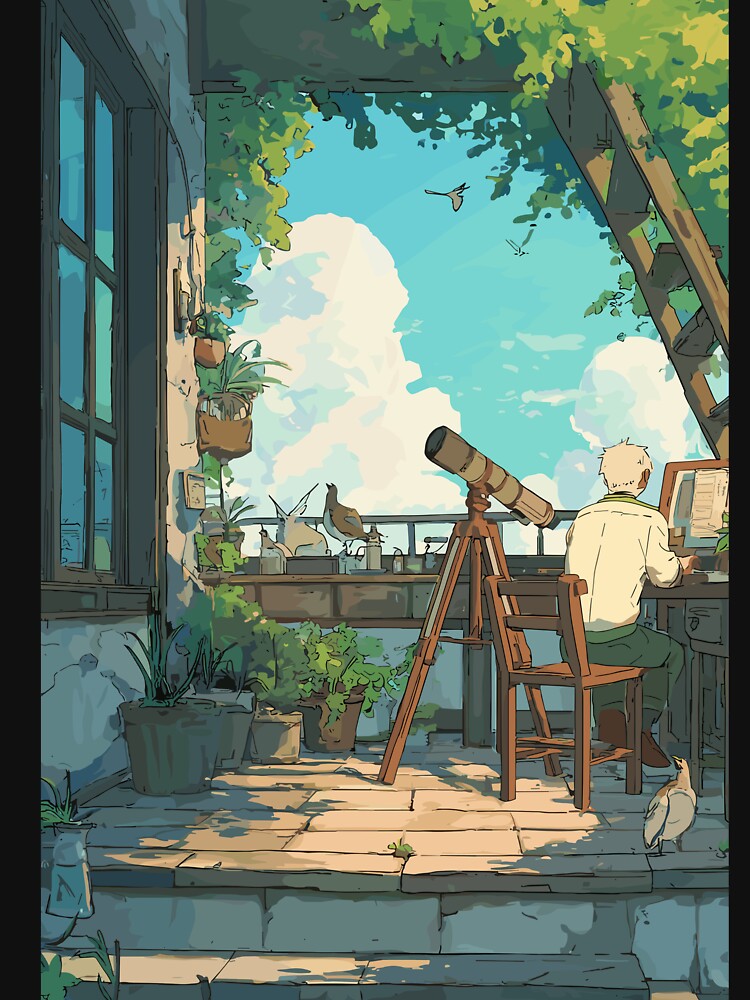 Vintage Binoculars Bird Watching Light Academia by bapupa