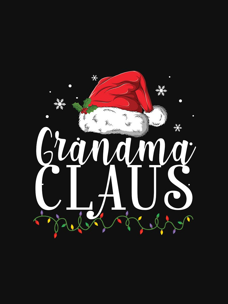 Funny Grandma Claus Christmas TShirt Pajamas Santa Gift by Manveersh