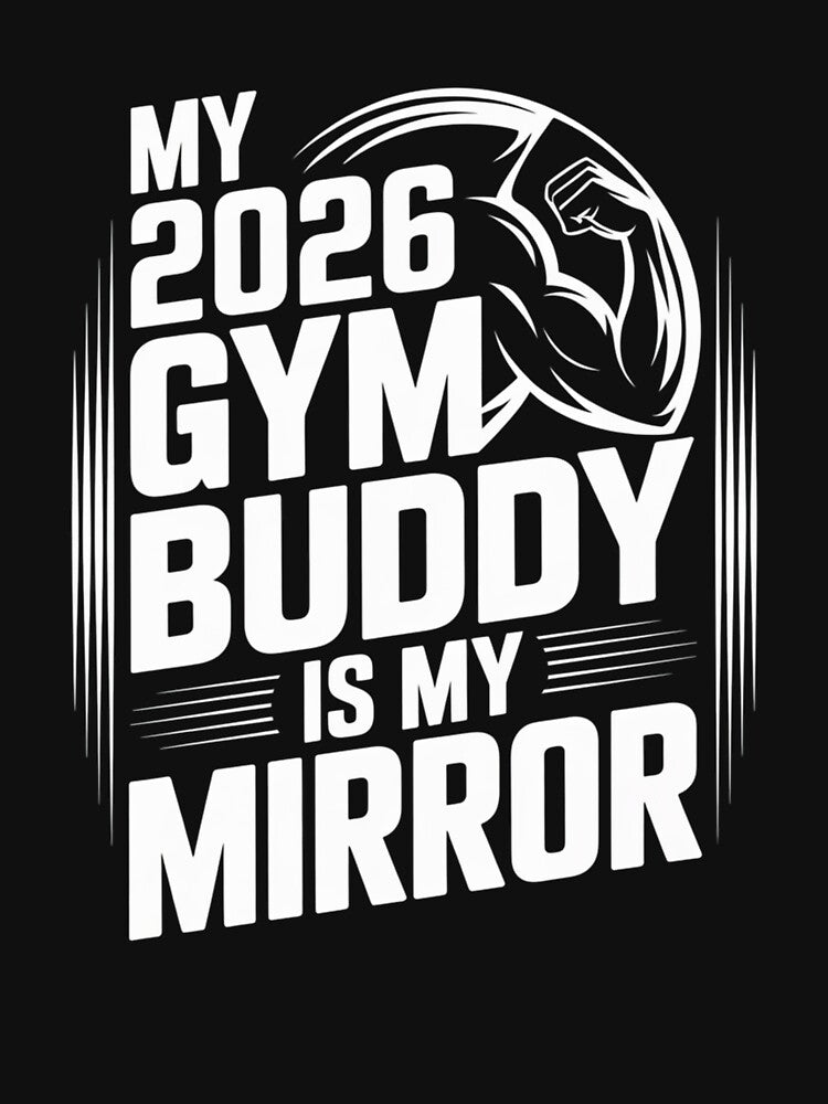 2026 Performance & Grind: Bold New Year Fitness & Hustle Graphic by DarylWelsh2024