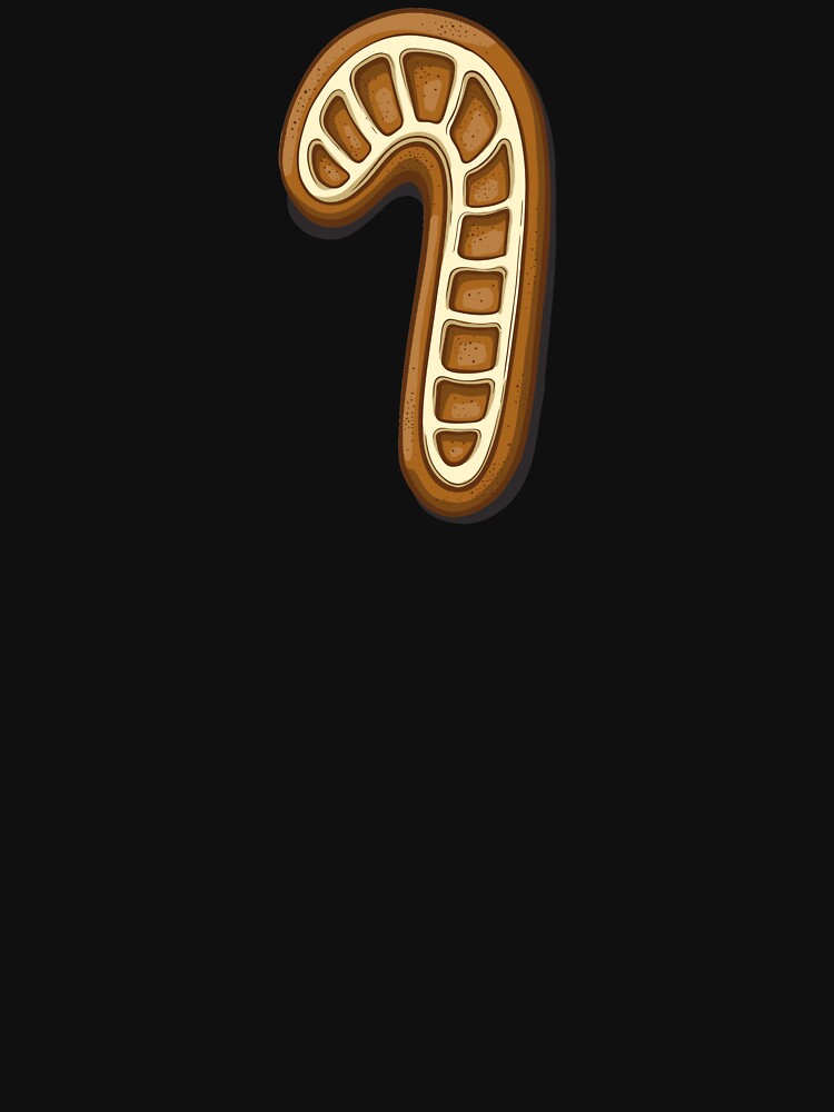 Christmas Gingerbread Candy Cane Cookie by rocketdandy