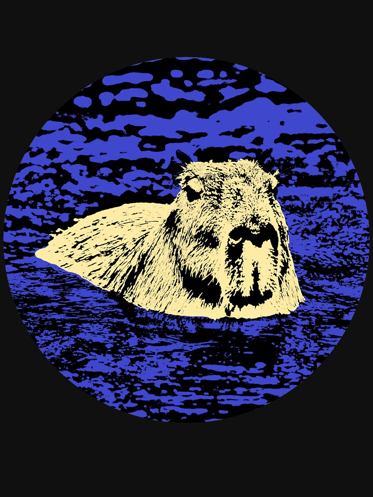 Capybara Stencil by RevolutionInPaint