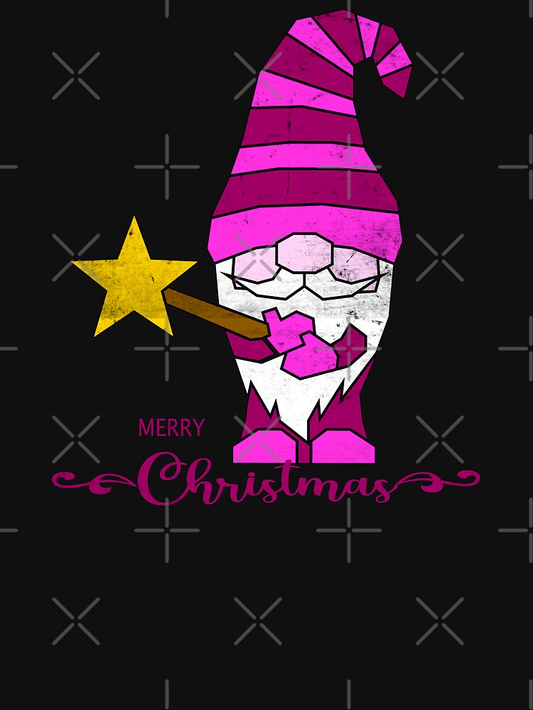 Gnome Vintage 3 Merry Christmas by the Zarock Shop