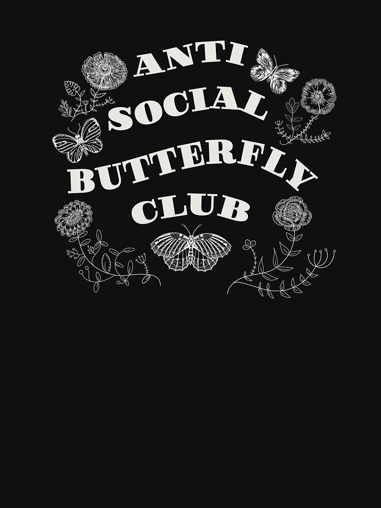 Anti Social Butterfly Club by atrevidaart