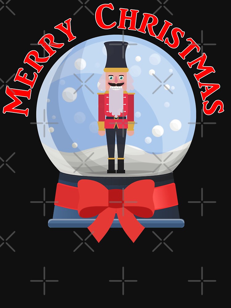 Nutcracker in a Snow Globe for Merry Christmas by Frosty1489