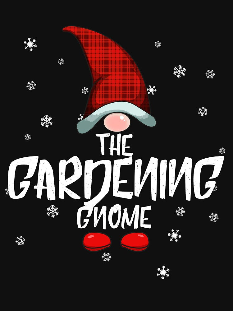Gardening Gnome Family Christmas Pajama Gardening Gnome Gear by DynamicDesign