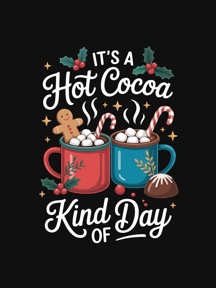 It's A Hot Cocoa Kind Of Day Chocolate Hot Cocoa by FaithAbbott