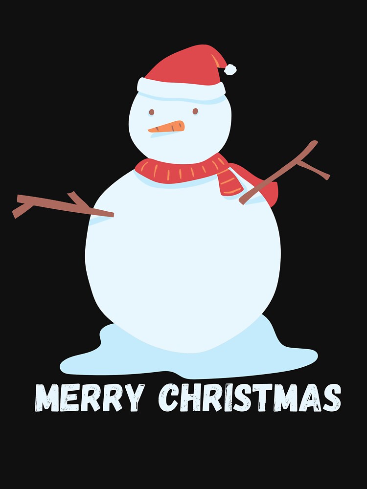 Simple Snowman Graphic by L-and-X