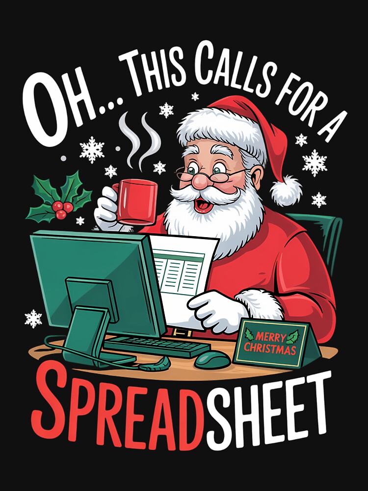 Santa christmas funny joke by DoorwayThreads