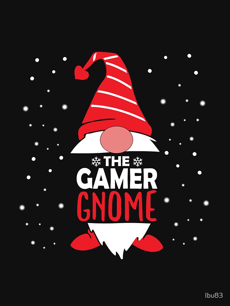 Christmas Gamer Gnome Gift by Ibu83
