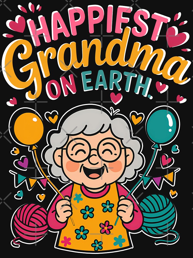 Happiest Grandma On Earth Family And Relationships by WhimsyVox