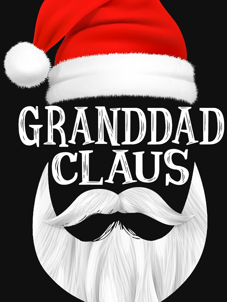 Granddad Claus Santa Family Matching Christmas Pajamas Gift by crm3530