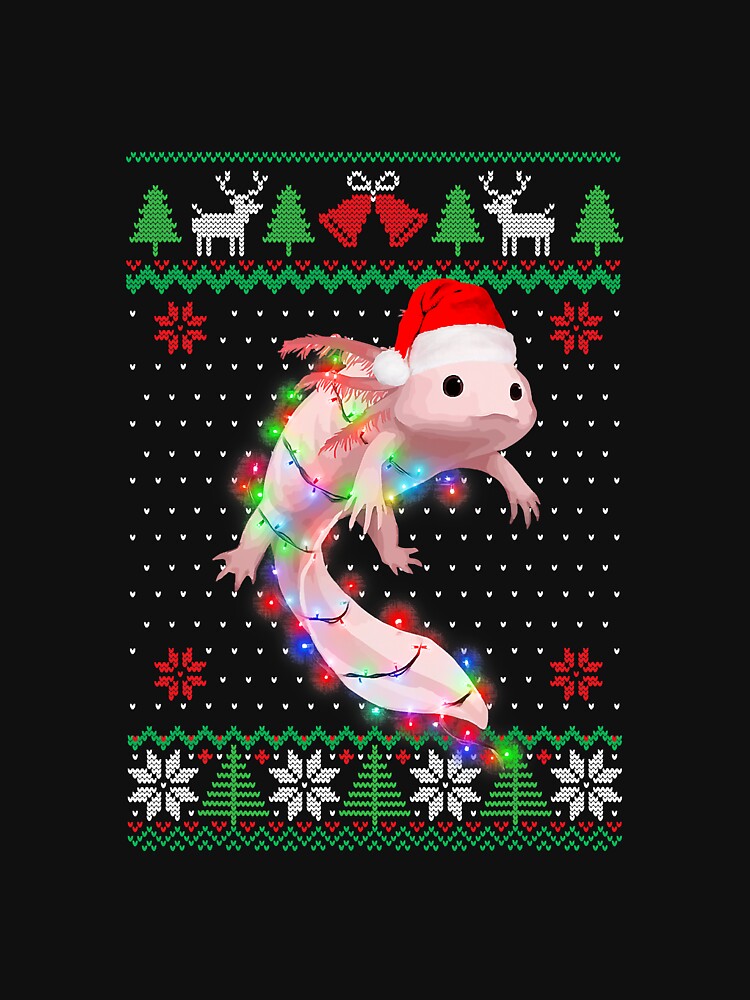 Axolotl Animal Uglyer Christmas Puppy by reyeskhan79