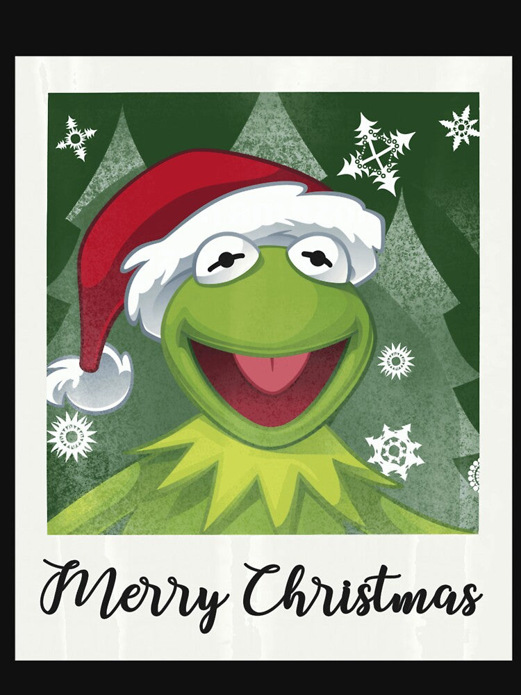 Kermit The Frog Christmas Instant Photo by BrownDoyle
