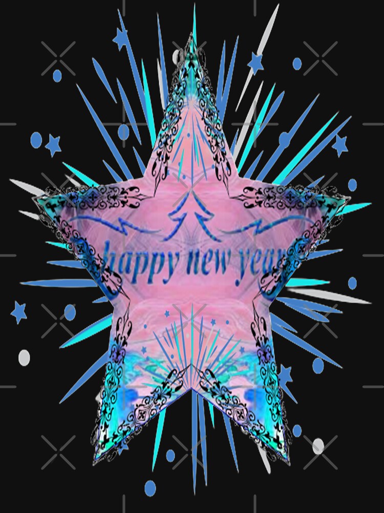 Colorful Bold Happy New Year Abstract Pattern, 2,Howdy New Year,New Years Celebration, New Years Eve Countdown by Adri Barnard