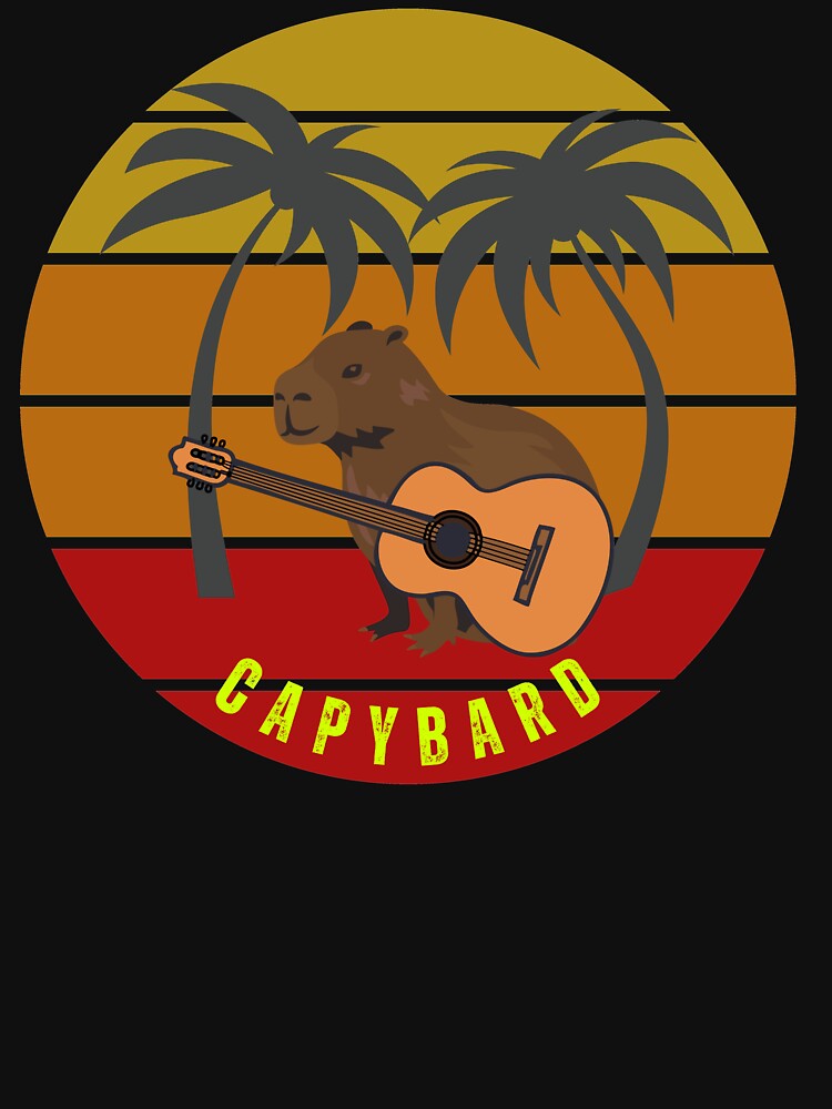 Capybara. Capybara bard. Capybara with hat,Capybara dad,Capybara baby,Capybara face. Capybara art, Capybara cartoon,Cute capybara, Capybara love,Capybara mom,Capybara design. Stickers, gifts. by Rowbic