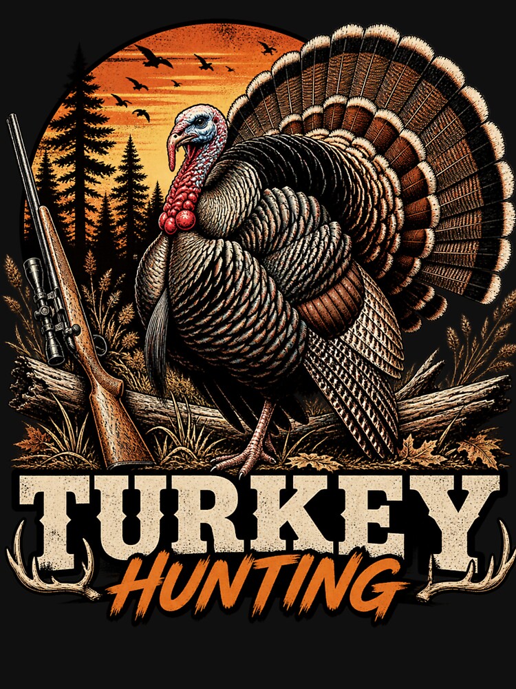 Turkey Hunting Vintage Hunter by Shopex10