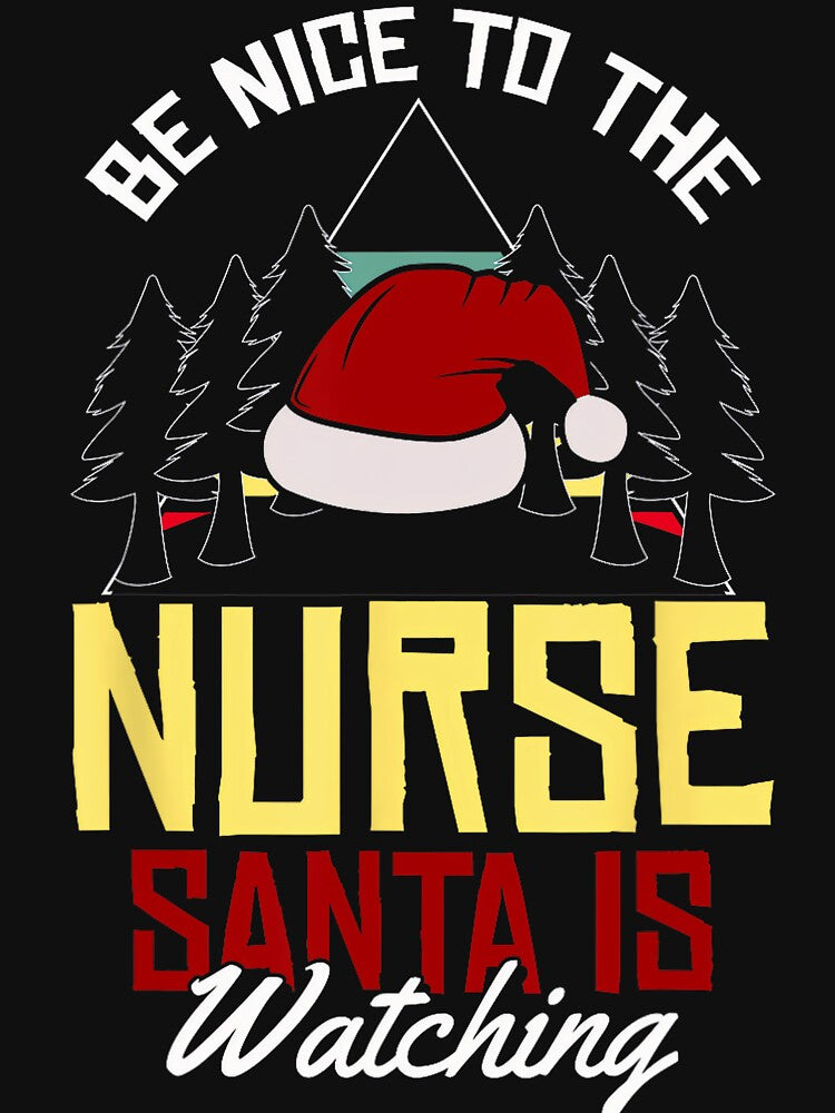 Classic Nice is Watching Vintage Christmas Be To Retro Santa The Nurse Nurse by FrankyTepper