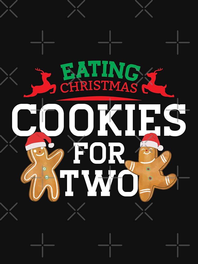Christmas Cookies For Two , Christmas Pregnancy Announcement, Baby Announcement , Christmas Pregnancy Reveal by plussorn