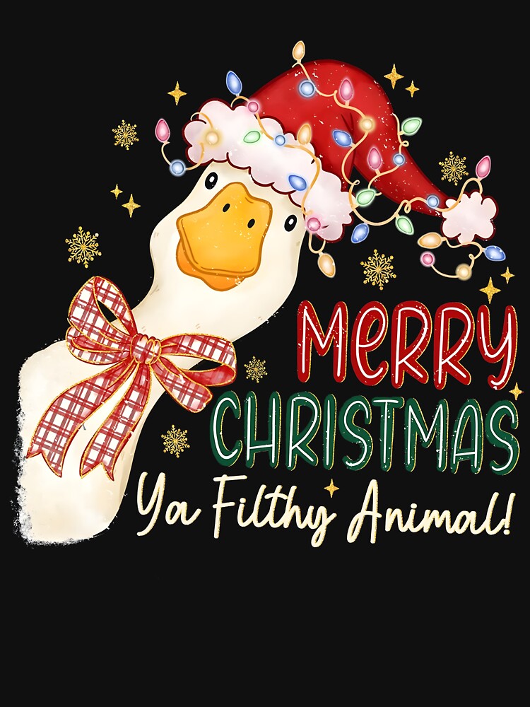Merry Christmas Ya Filthy Animal by Yvoncortot