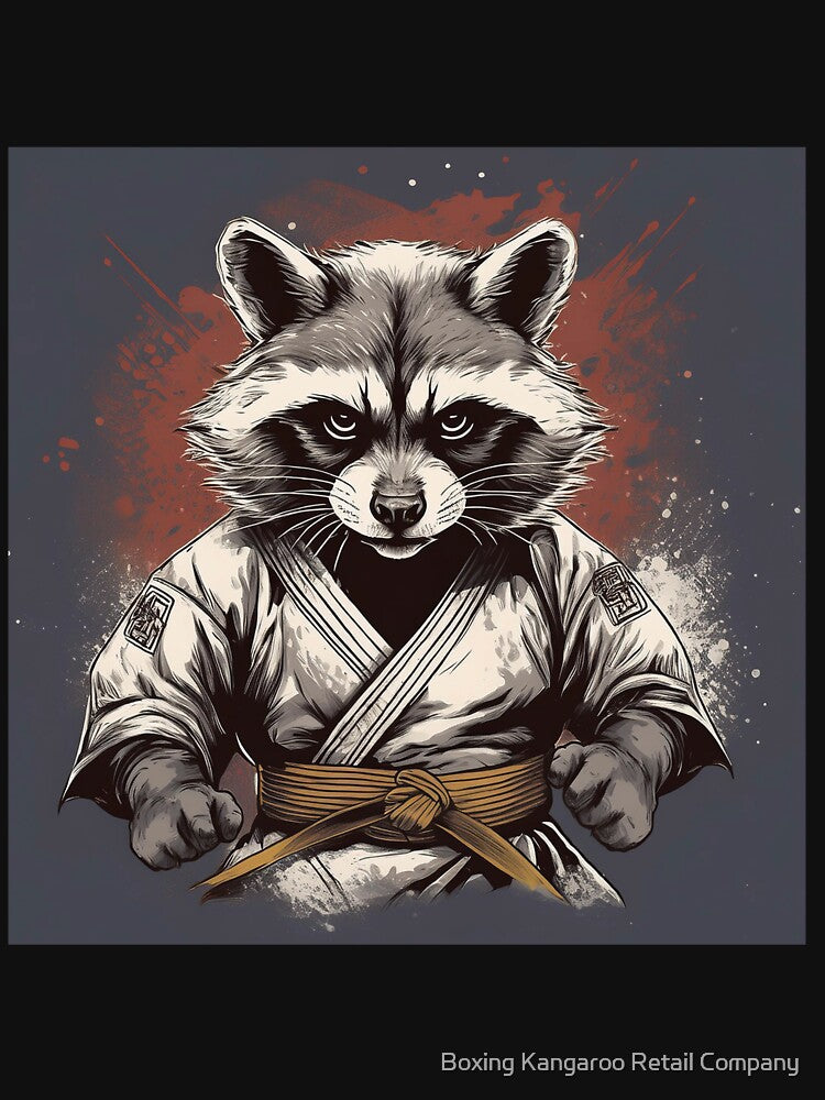 Kick Ass Raccoon by Boxing Kangaroo Retail Company