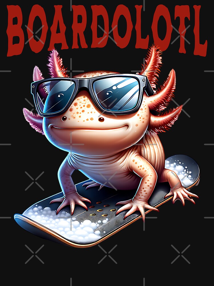 Boardolotl funny Christmas design by ReneMM