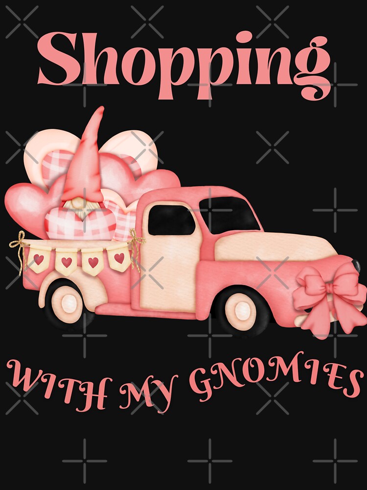 Shopping with my gnomies- Shopping gnomes-Pink by ZoesAttic