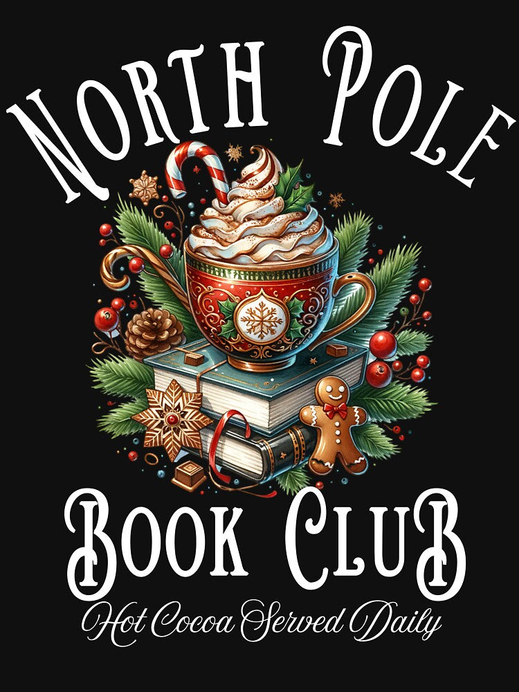 Funny North Pole Book Club by JamesDriggers