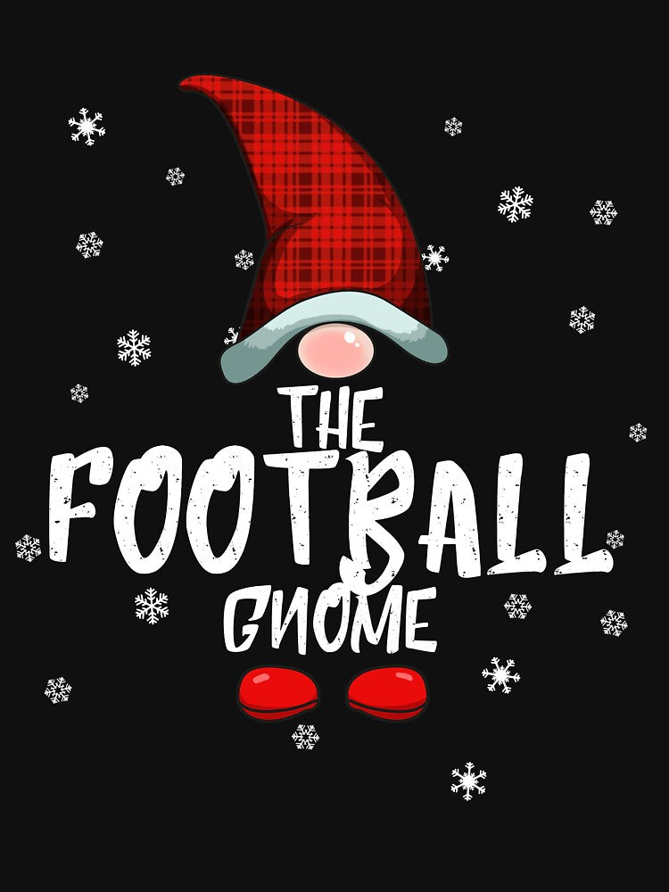 Football Gnome Family Christmas Pajama Football Gnome Gear by DynamicDesign