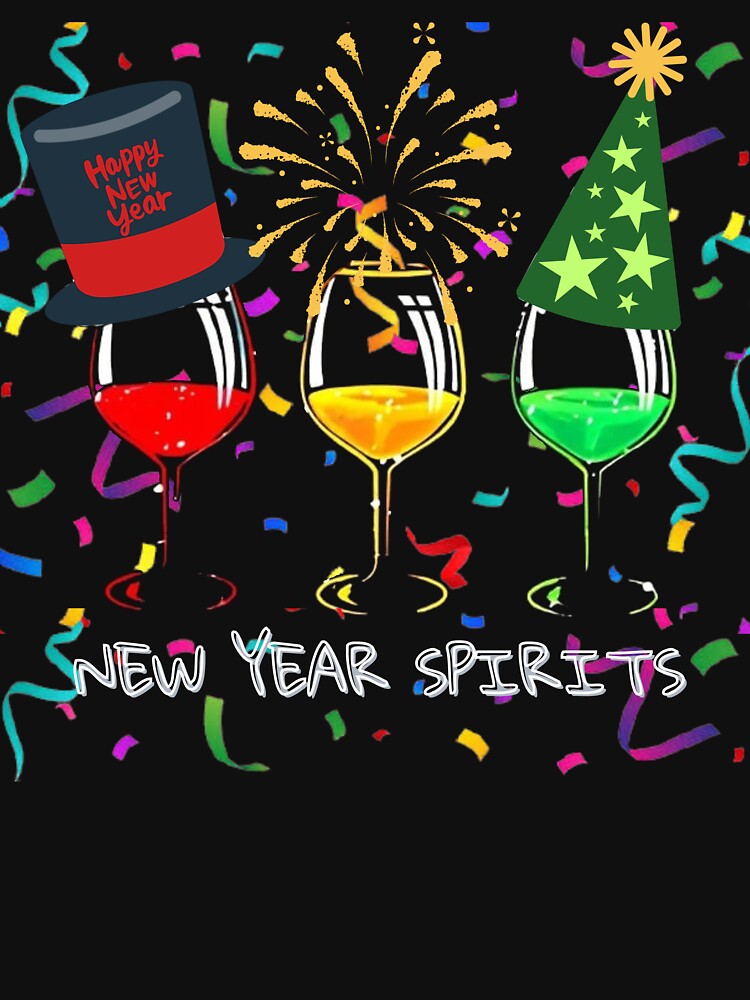 New Year Spirits Celebration by aggiesArt
