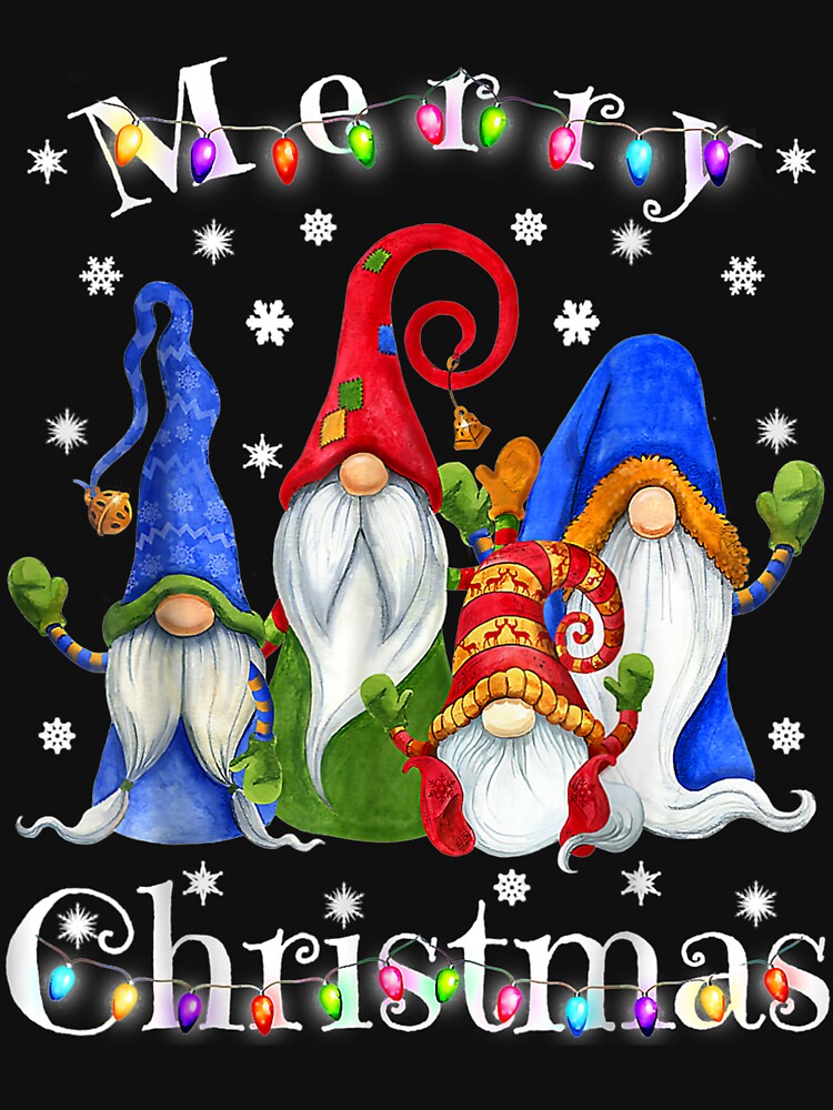 Gnome Christmas Pajamas - Garden Gnome Merry Christmas by ToddJJJ