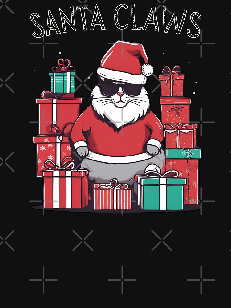 SANTA CLAWS | CAT LOVER | CAT CHRISTMAS by FitEnvy