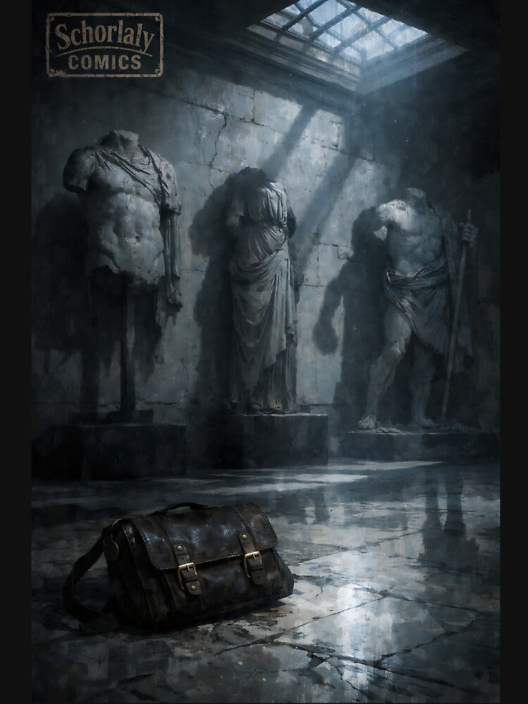 Midnight at the Museum of Antiquities - Moody Dark Academia by bapupa
