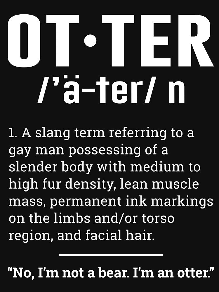 Funny otter saying by Imutobi