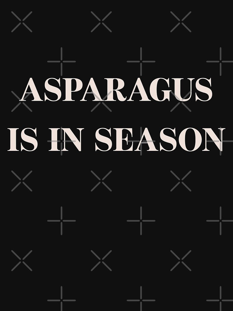 Asparagus is in season dark academia by neopop
