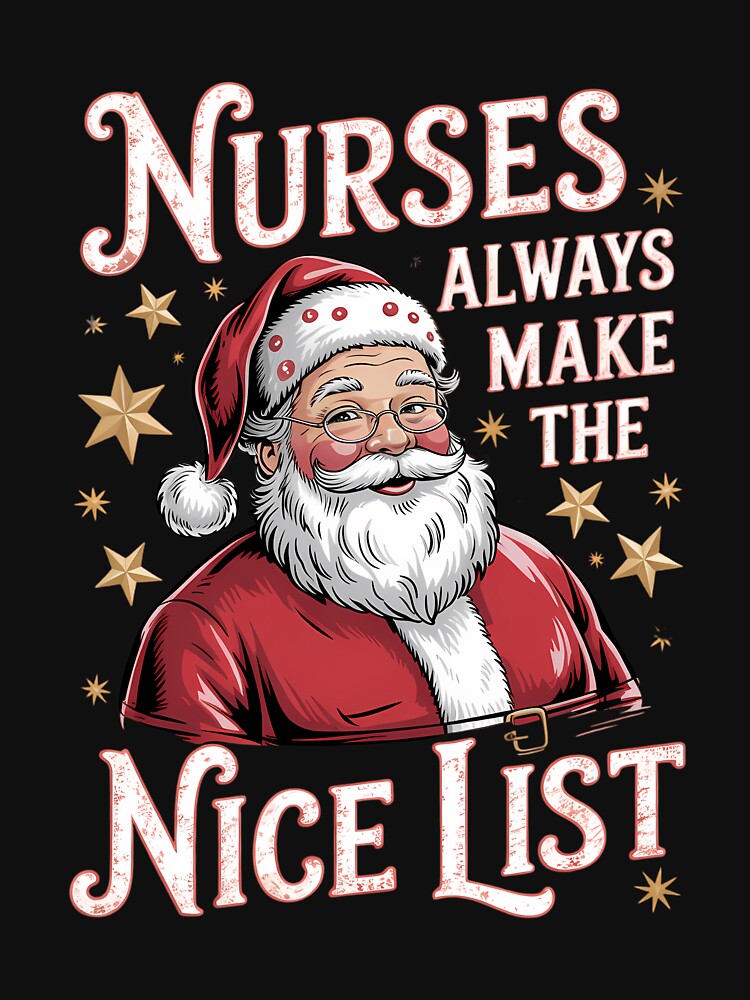 Christmas Nurse Santa Claus Xmas by LunaCrazeArt