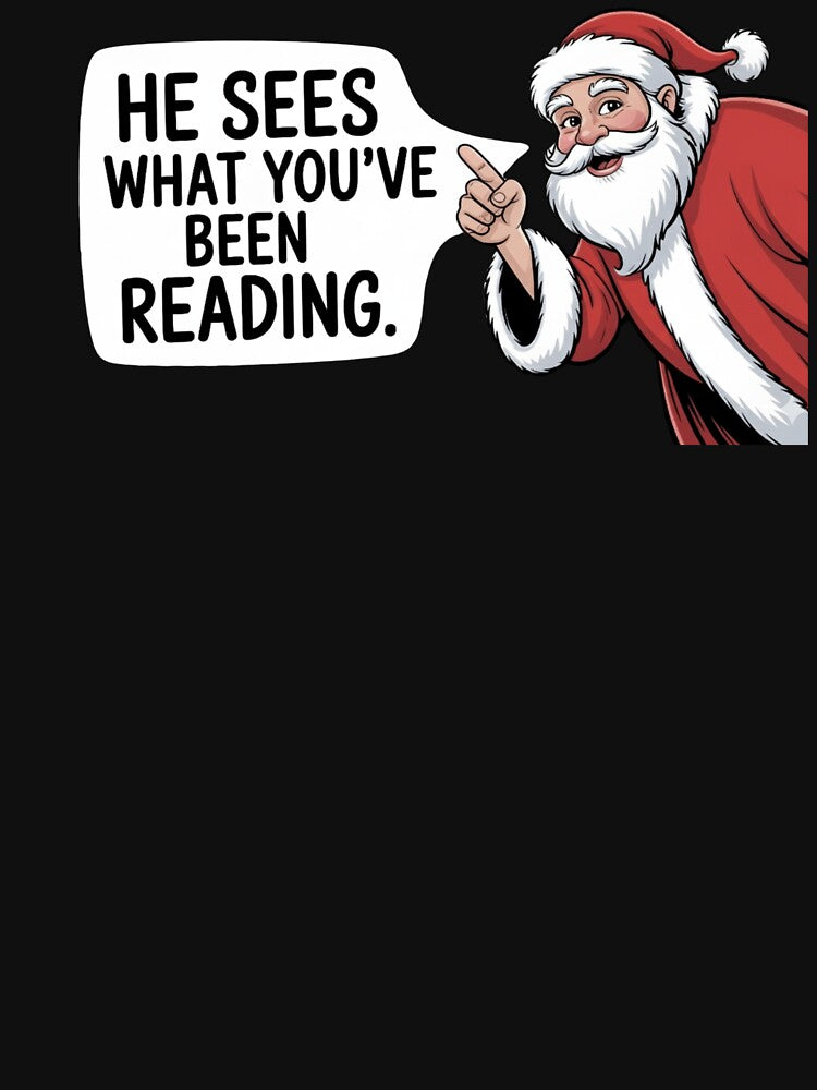 He Sees What You’ve Been Reading by Naitsebas