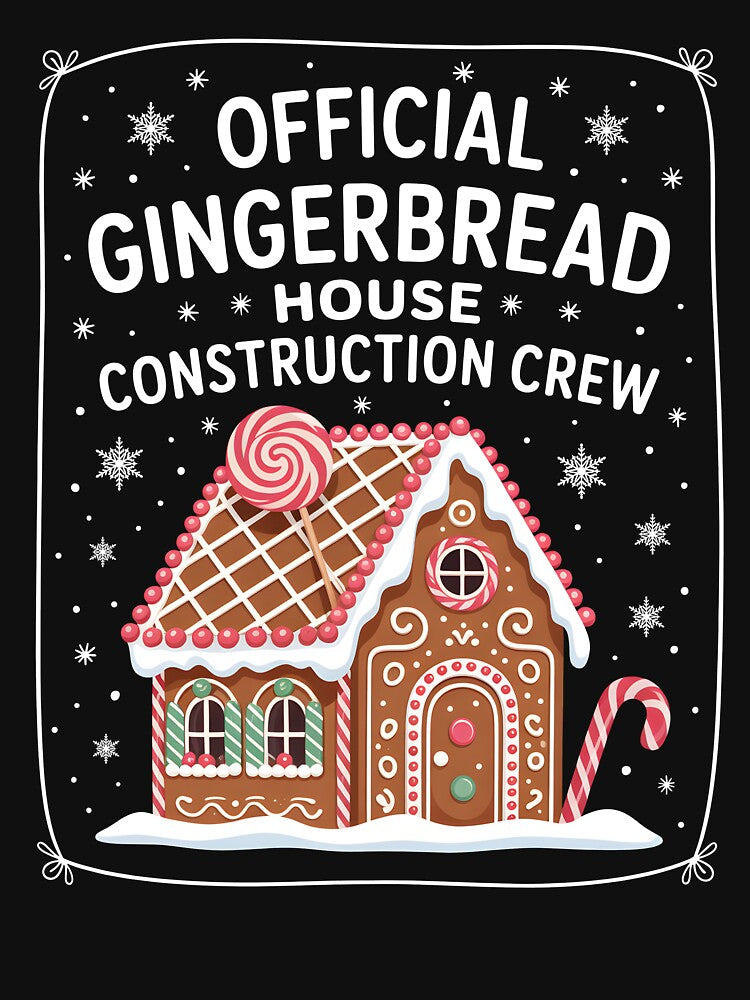Gingerbread House Construction Crew Christmas by wansilastomi