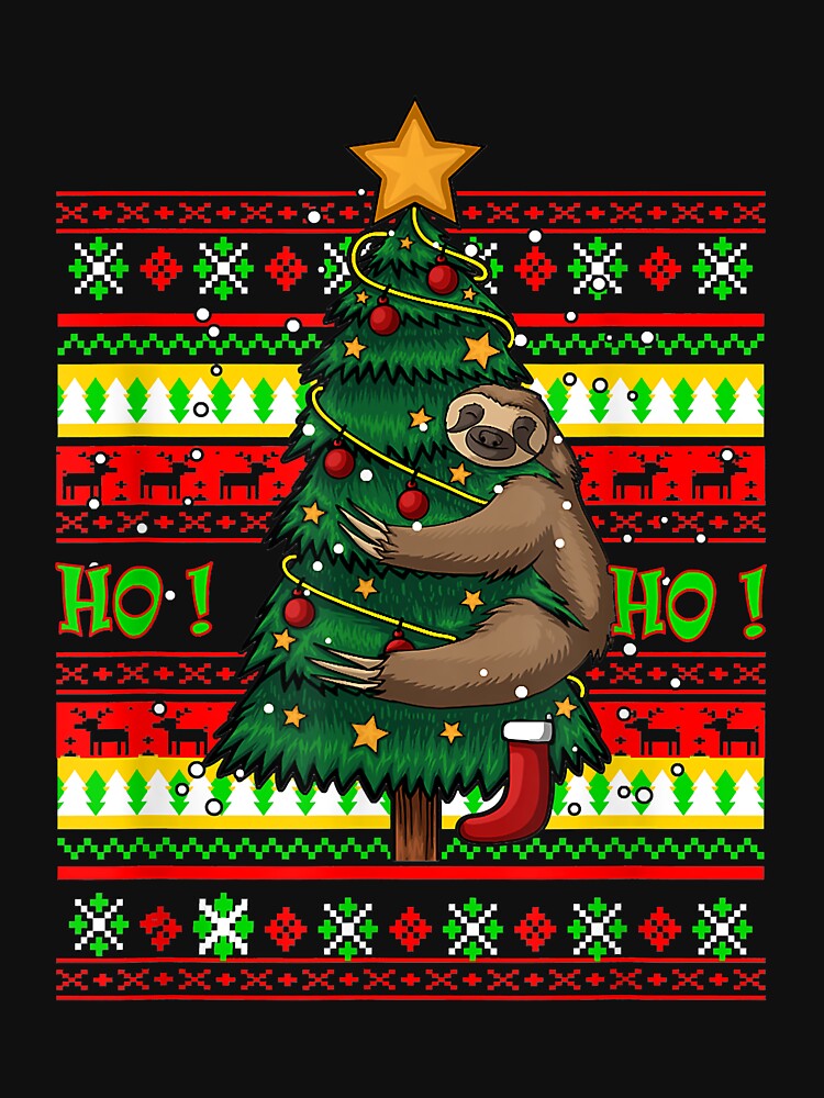 Sloth Ugly Christmas sloth Fans and Sloth Lover by bonitalndiane
