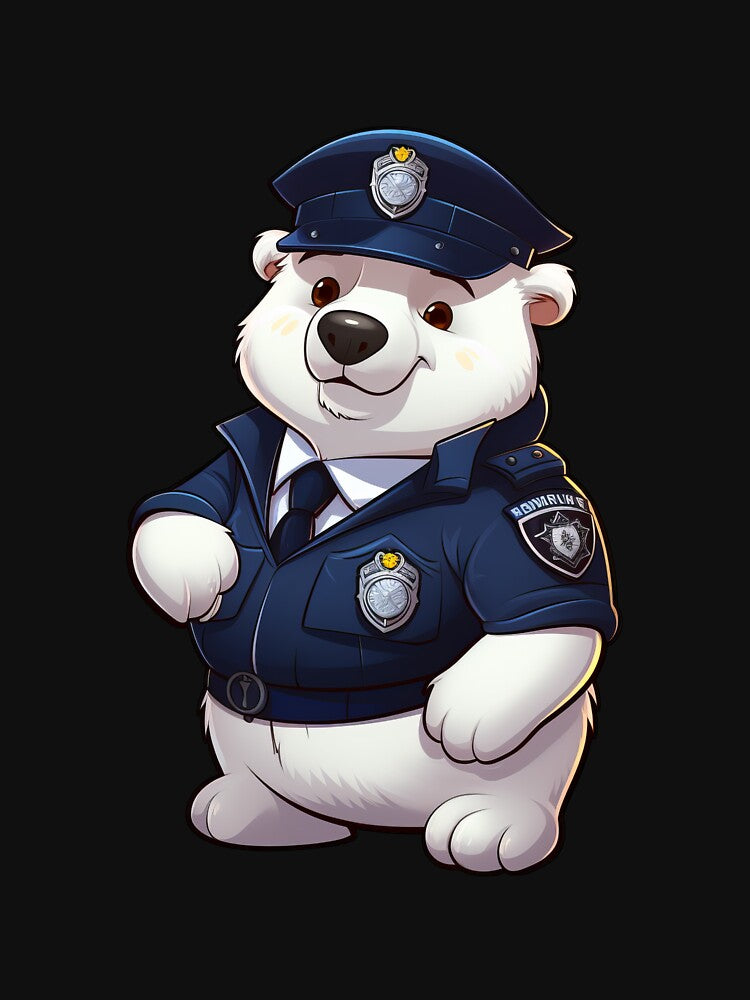 Police polar bear by Soulskier