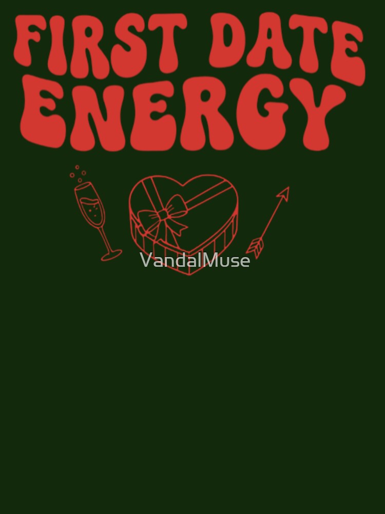First Date Energy Retro Groovy Valentine Heart Box by VandalMuse