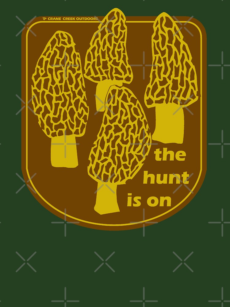 Morels: The Hunt is On, Brown and Gold by CraneCreek